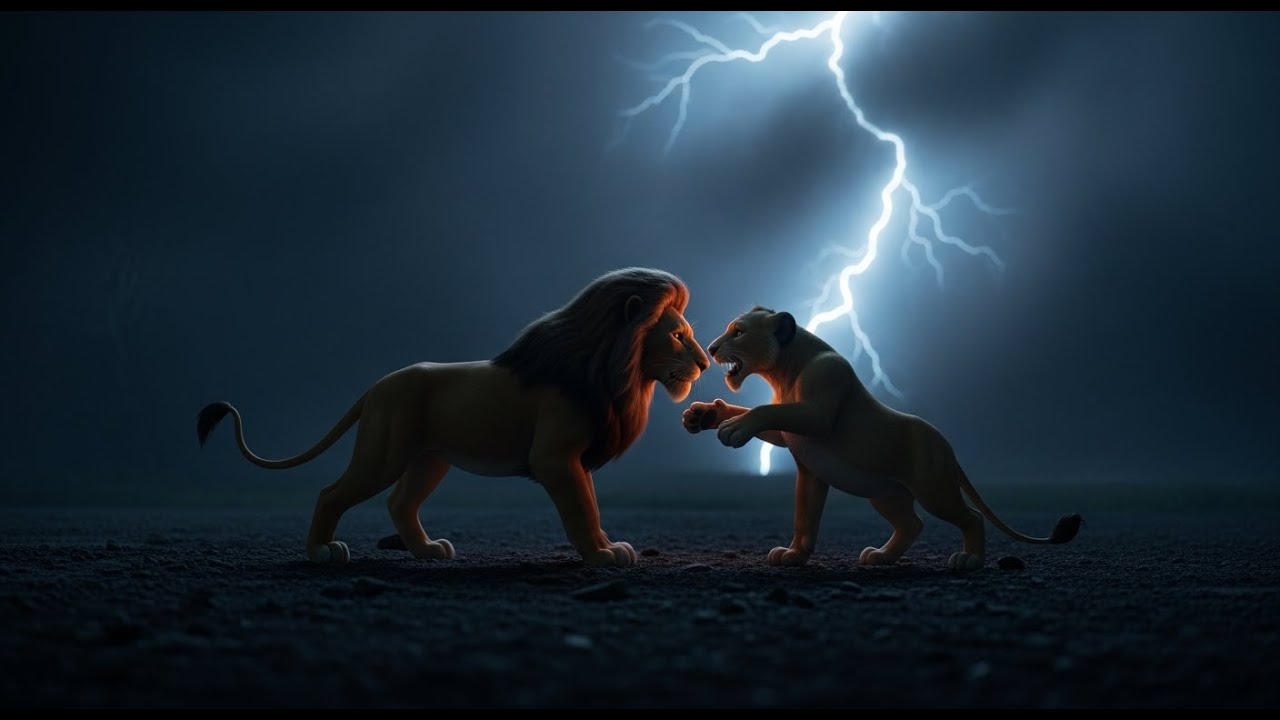 Simba & Mufasa vs the Storm – The Battle No One Knew