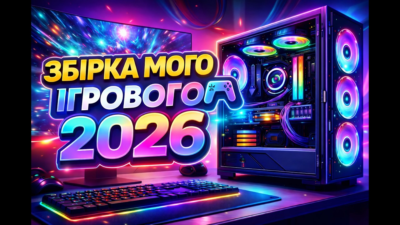 Збірка мого ігрового ПК 2026