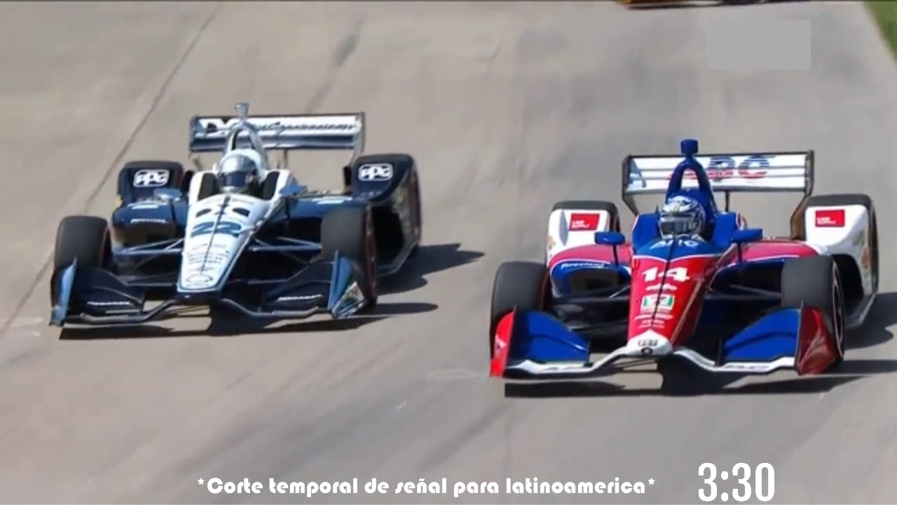 Indycar 2018 - Fecha 7 - Detroit #1 (Audio Español Latino)