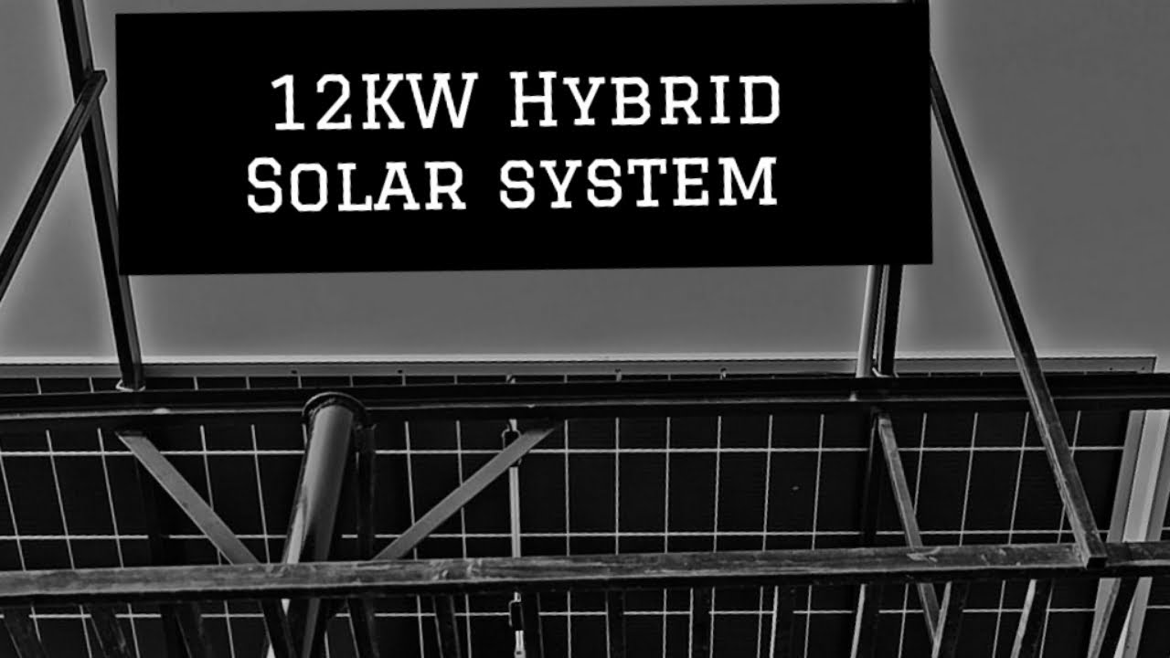 12KW hybrid Solar Setup at Randhawa house Multan