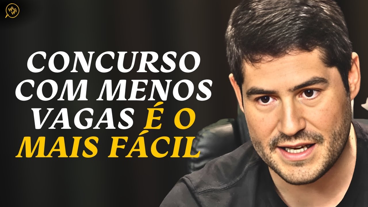 NÃO SE ENGANE! Faça concursos difíceis  | Cortes do Conversaria Podcast