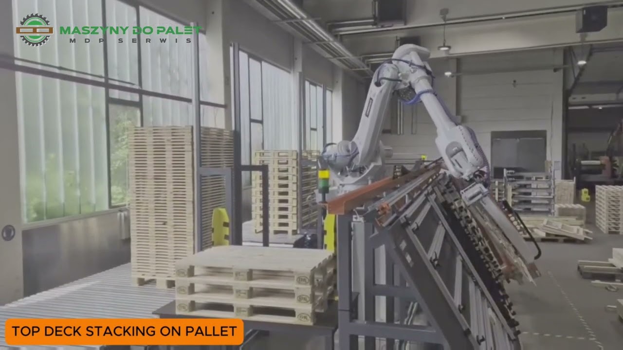 Palletmax 8000 with ABB Robot + roller conveyour