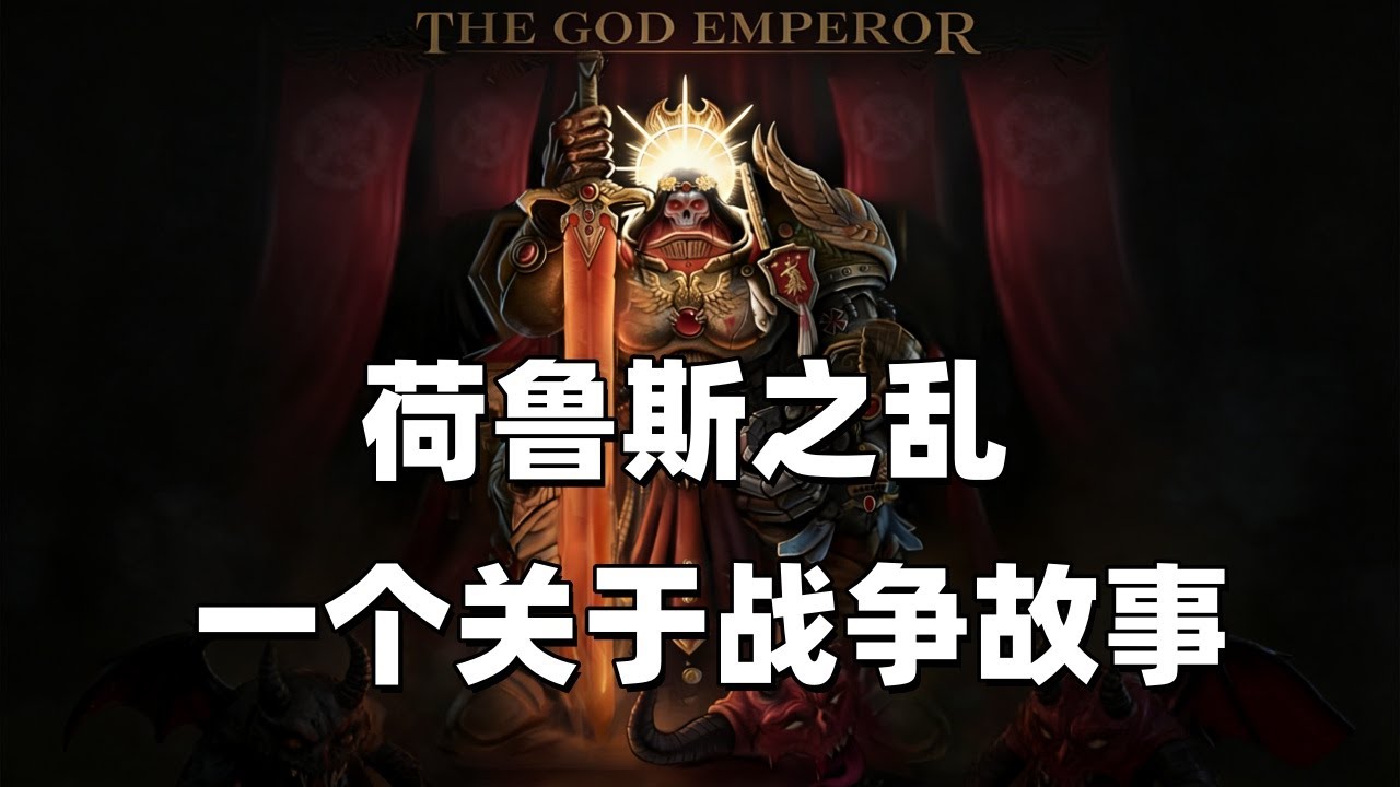 戰鎚40K：一口氣看完【戰鎚40K】荷魯斯之亂，一個關於戰爭的故事