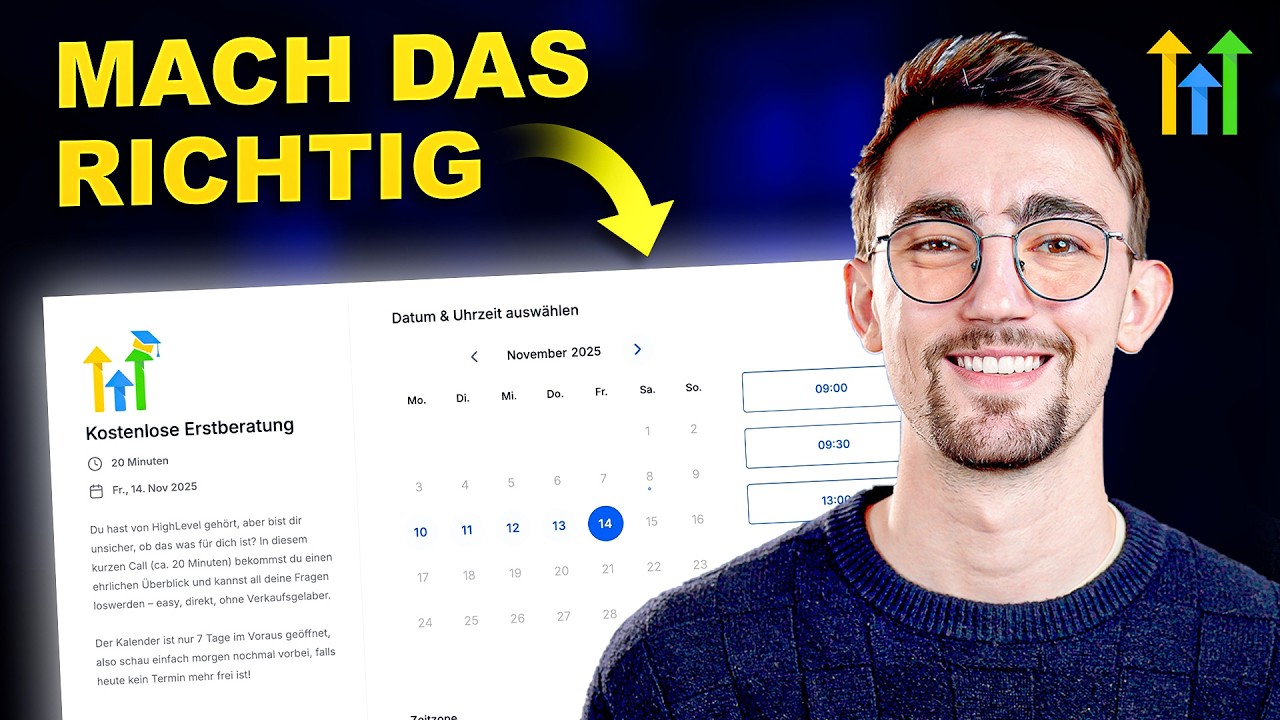 GoHighLevel Kalender Tutorial (Anfängerfreundlich) 2026