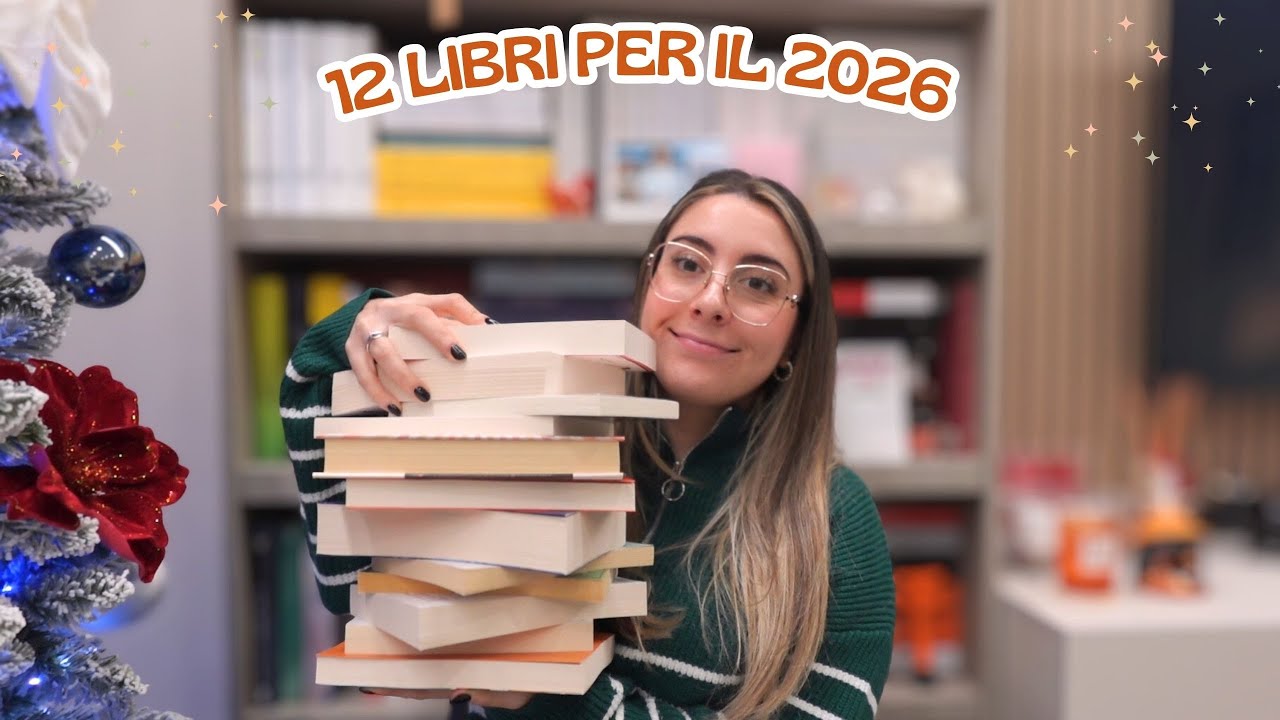 12 LIBRI PER IL 2026 │ TBR per il nuovo anno 📚✨