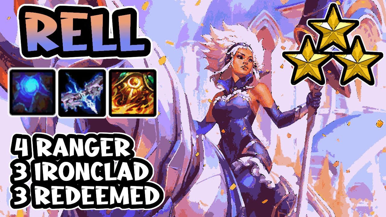 Rell 3-Star - 4k Shields - TFT Set 5 (PBE)
