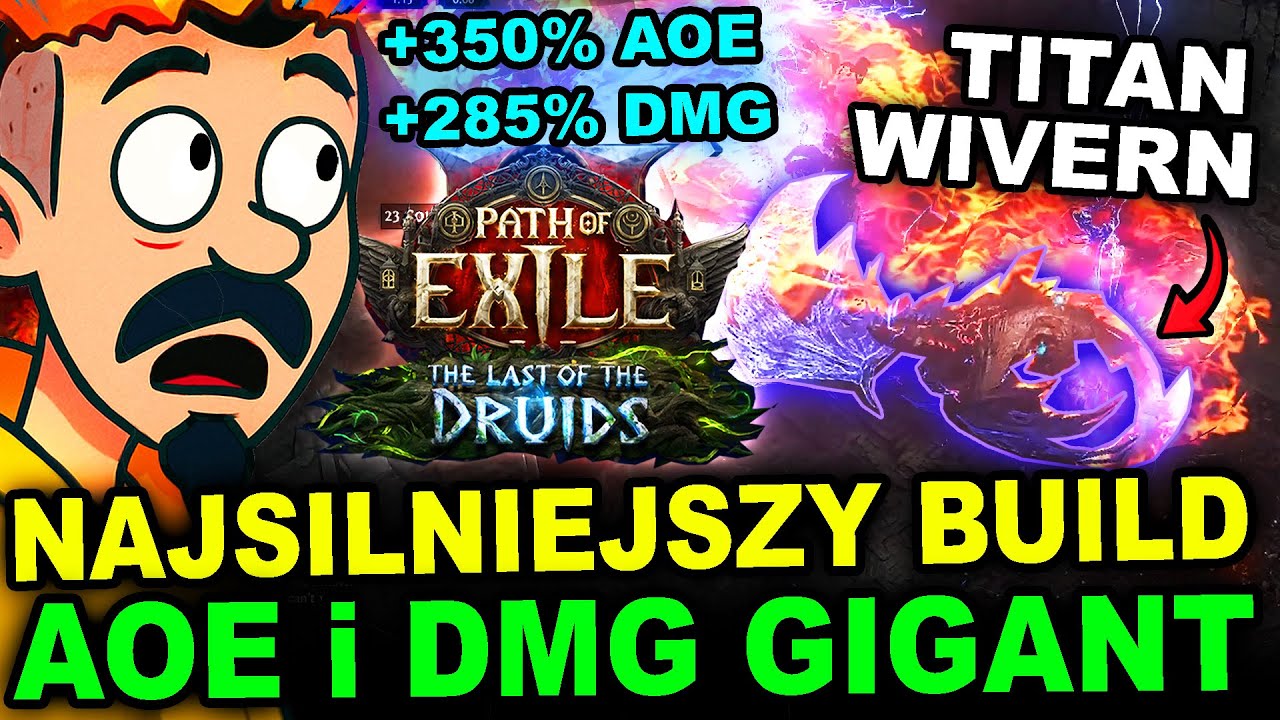 SZYBKI BUILD i OGROMNE AOE! WYVERN TITAN w Path of Exile 2 Fate of The Vaal