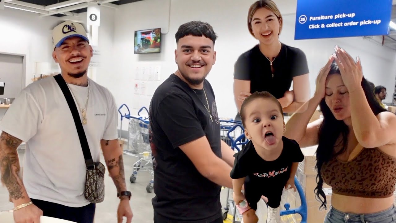 Furniture Shopping at IKEA With My CRAZY FAMILY! 😂