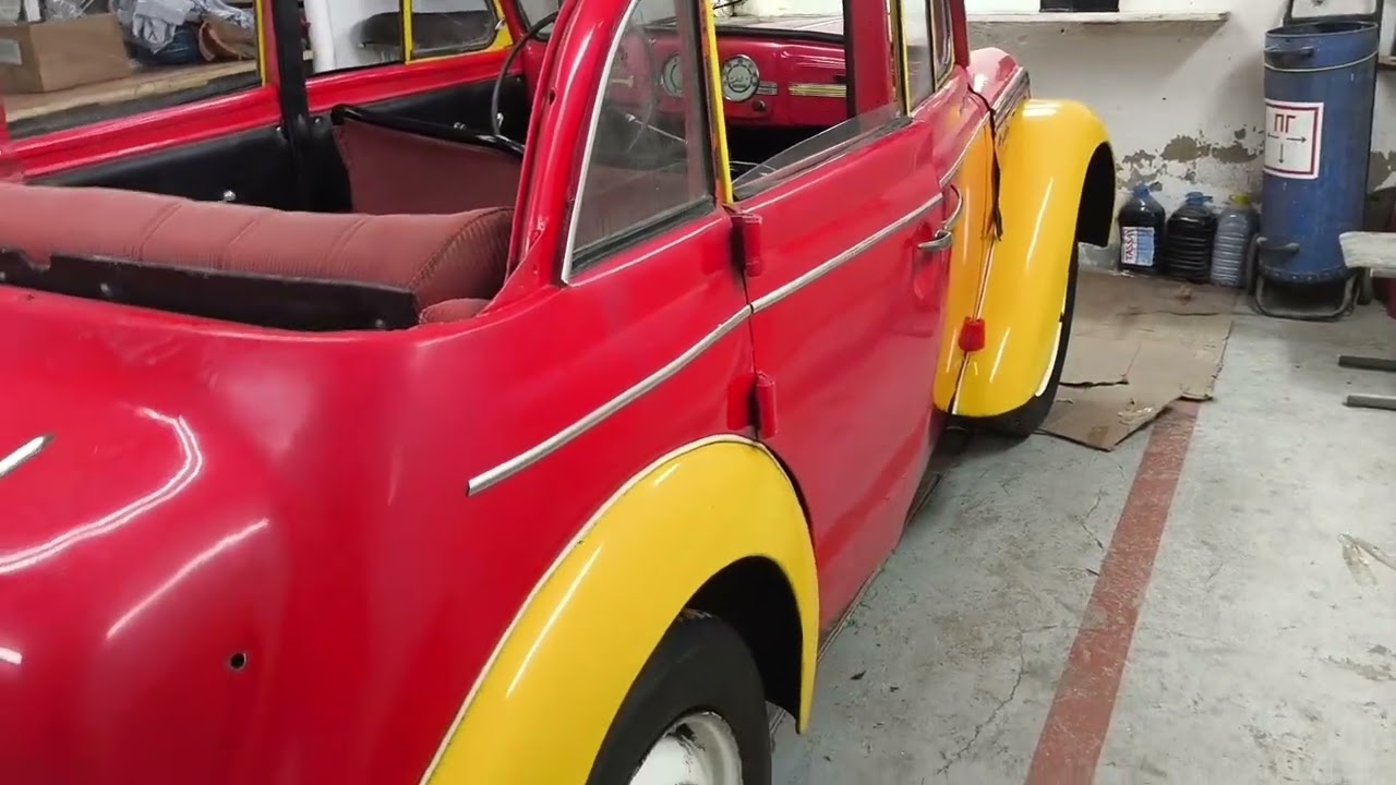 Москвич 400 кабрио. 1951г.