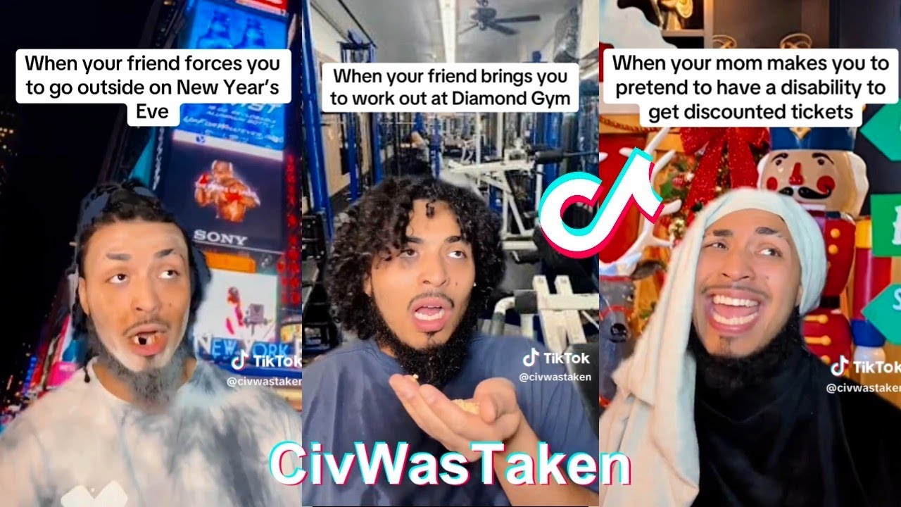 * 1 HOUR * Funny CivWasTaken Shorts Compilation | Try Not to Laugh With CivWasTaken TikToks