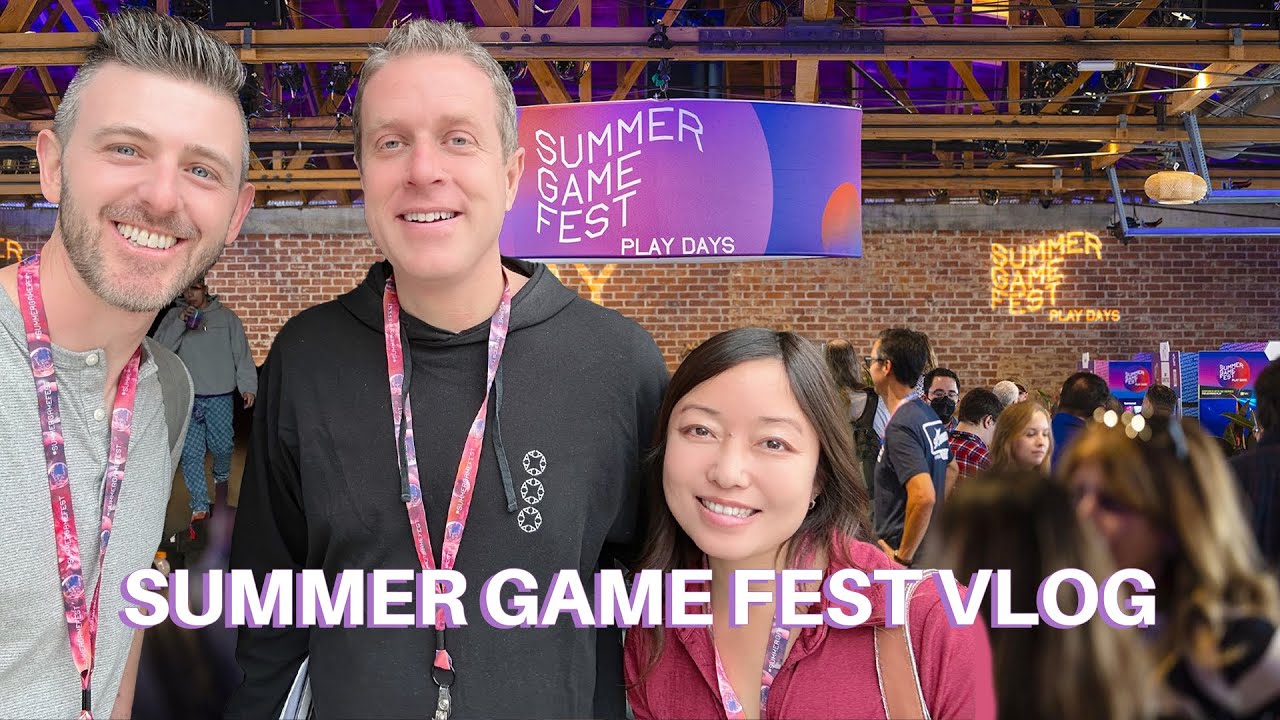 Summer Game Fest 2023 VLOG - Super Kit & Krysta 64