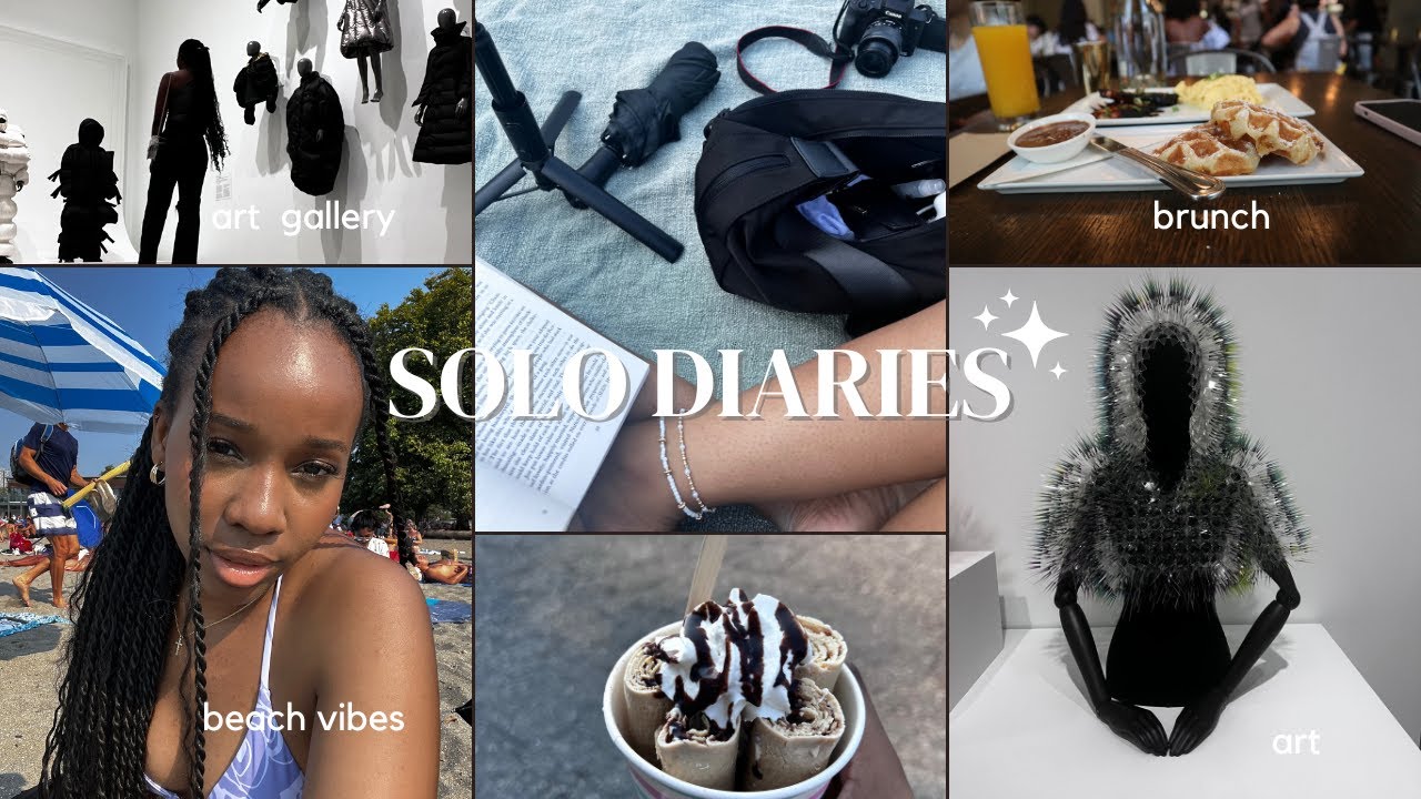 SOLO DIARIES: going out to brunch, the beach and an art gallery