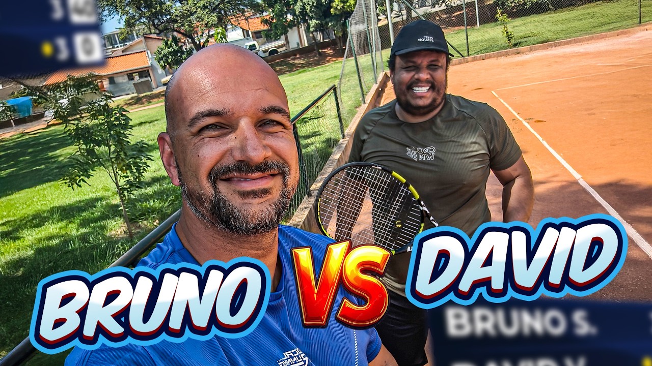BRUNO VS DAVID - Tênis #tenis #youtube