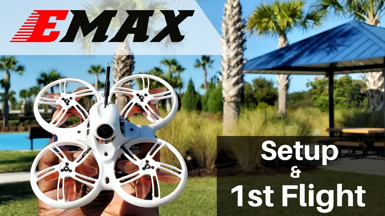 EMAX TinyHawk III RTF Setup & 1st Flight | So Smooth..It always makes the Gap.
