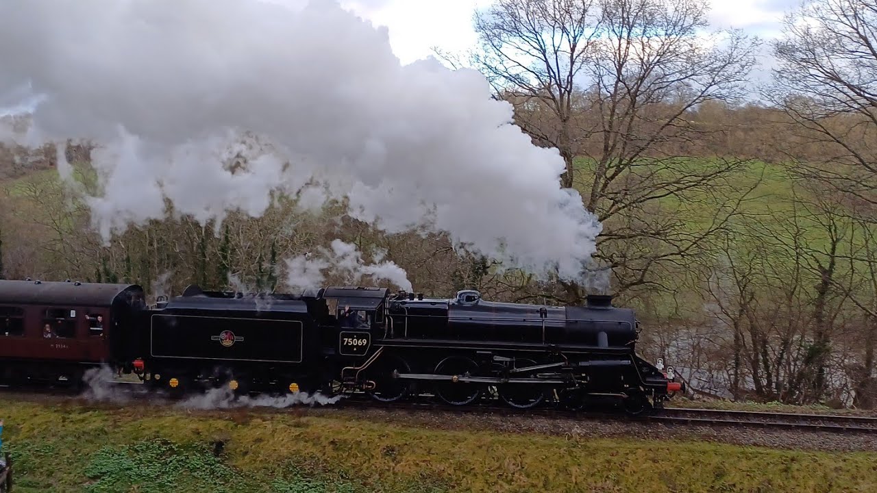 Severn Valley Railway Winter Steam Gala on Sunday 7th January 2024.