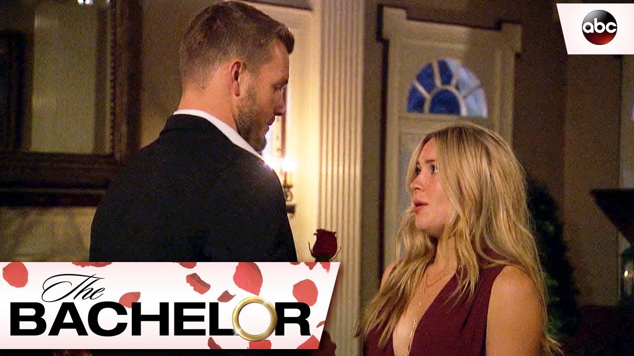 Colton Gives Cassie A Rose - The Bachelor