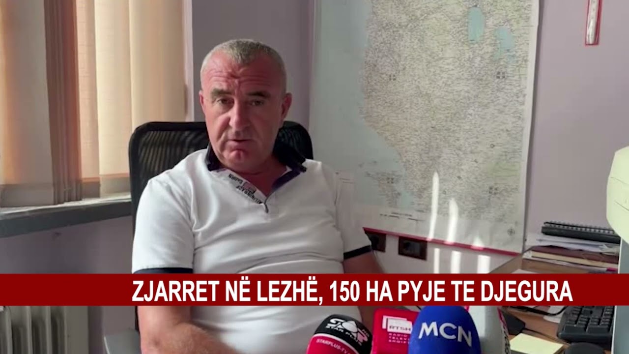 ZJARRET N&Euml; LEZH&Euml;, 150 HA PYJE TE DJEGURA
