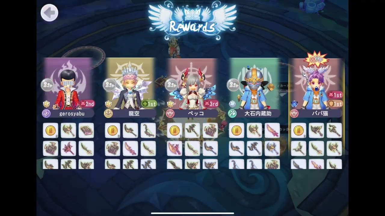 【ラグナロクX】バフォ鯖 ギルメンとエンドレスタワー