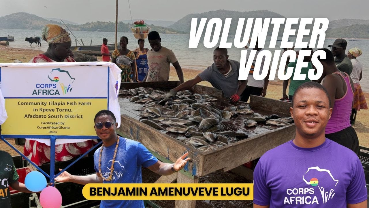 The Power of Service: CorpsAfrica’s Impact through a Fish Farming Project