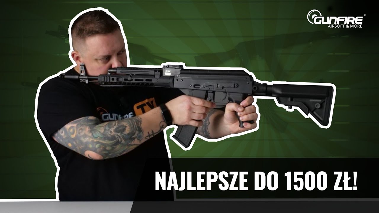 Najlepsza replika typu AK do 1500 zł - i te z drewnem i te z szynami!