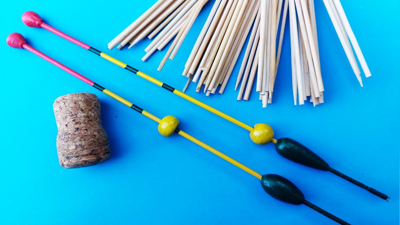 Как сделать самый чувствительный поплавок для капризной весенней рыбы. Поплавок своими руками ЛЕГКО.