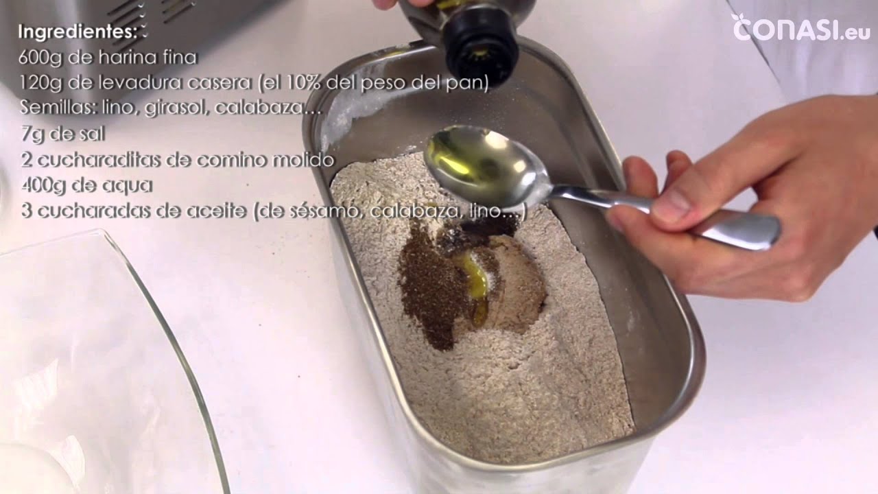 Panificadora Sana, la panificadora inteligente. Receta para hacer pan en casa