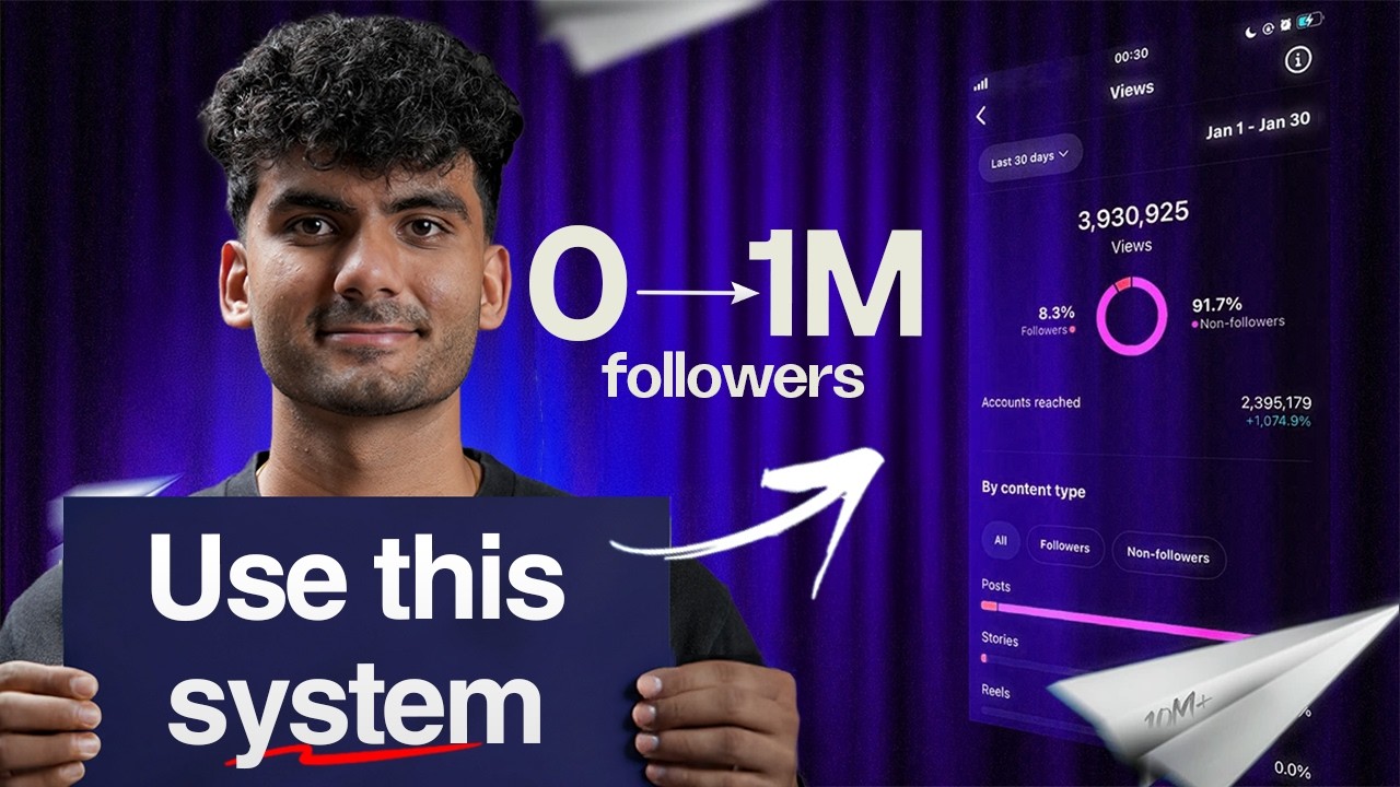 If I Started Instagram from 0, Here's What I WOULDN'T Do (1M Follower Plan)