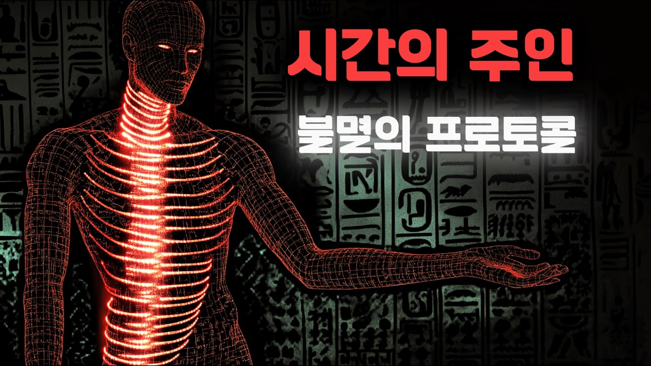 시간의 주인 '토트'가 남긴 불멸의 프로토콜: 몸의 녹을 씻어내는 3단계 의식.