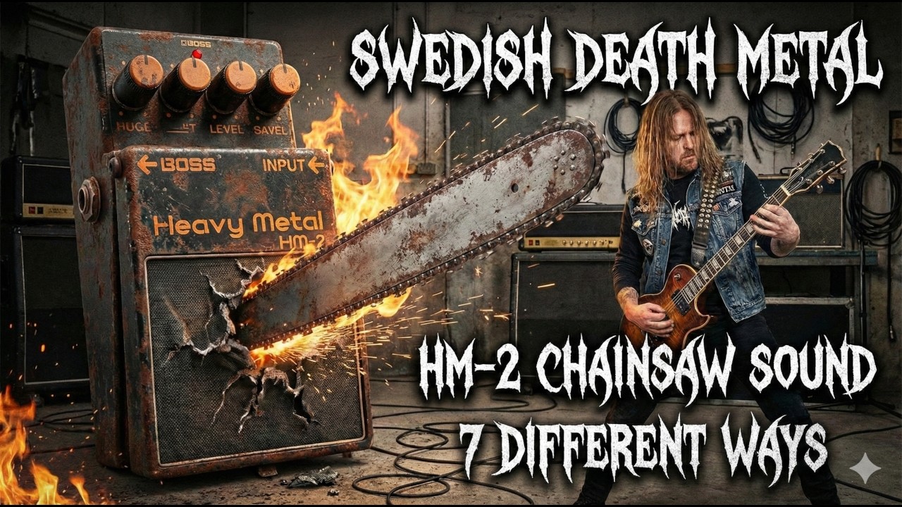 7 ways to the HM-2 Chainsaw Swedish Death Metal Sound