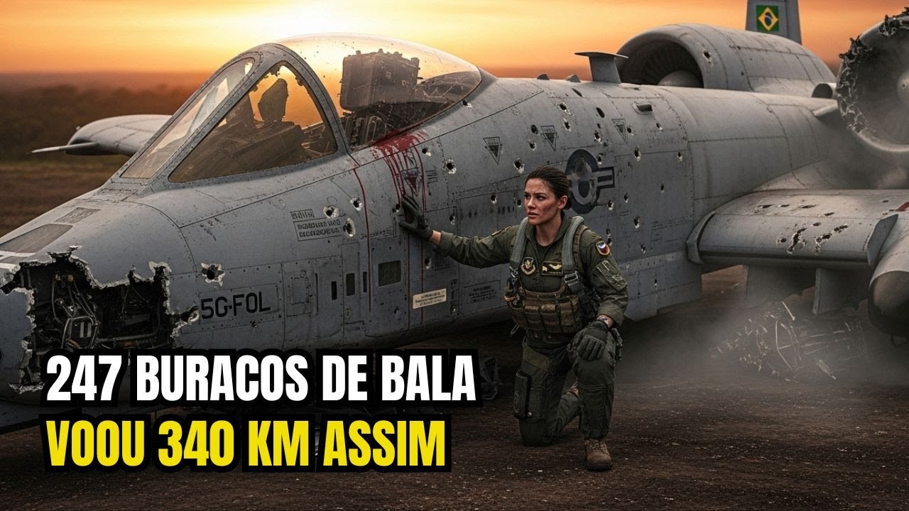 O General Declarou Que Ela Foi Abatida — Até que um A-10 Voltou Para Casa Cheio de Buracos