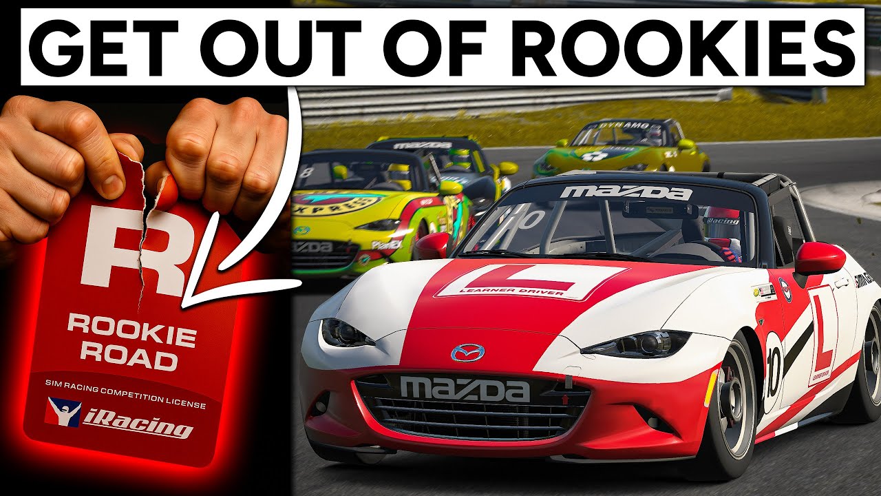 Как выйти из категории «Новички» (первая гонка) в iRacing в 2025 году