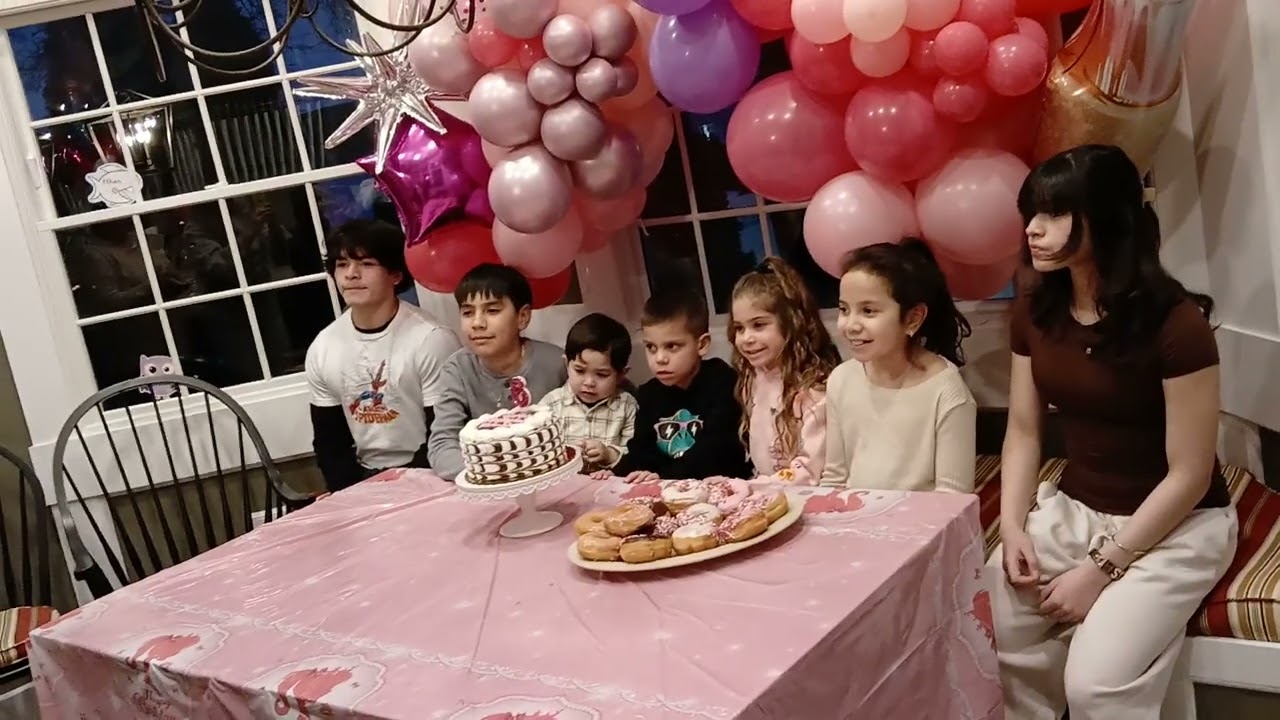 CUMPLEAÑOS DE MI ÑETECITA VALENTINA.