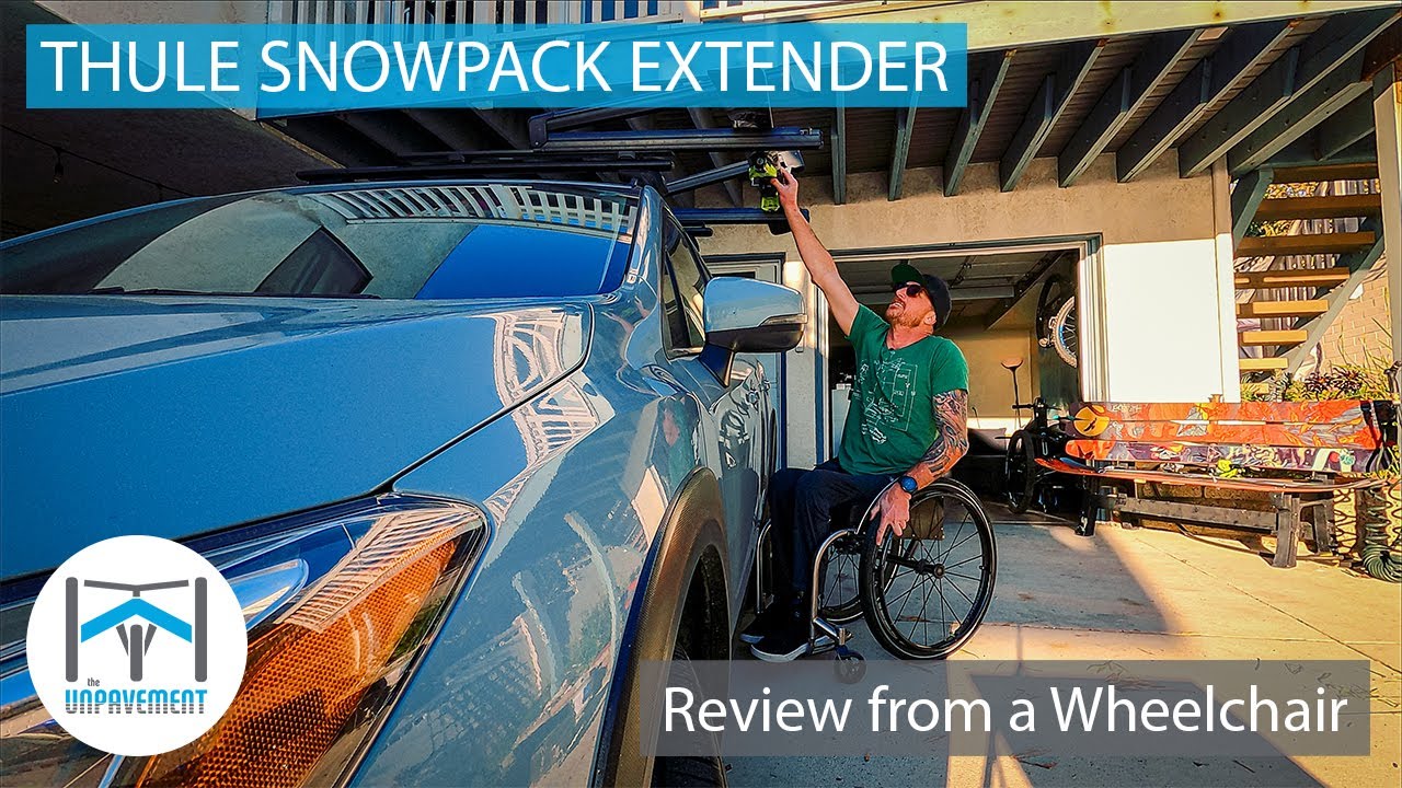 THULE SnowPack Extender - Gear Check - Review from a Wheelchair
