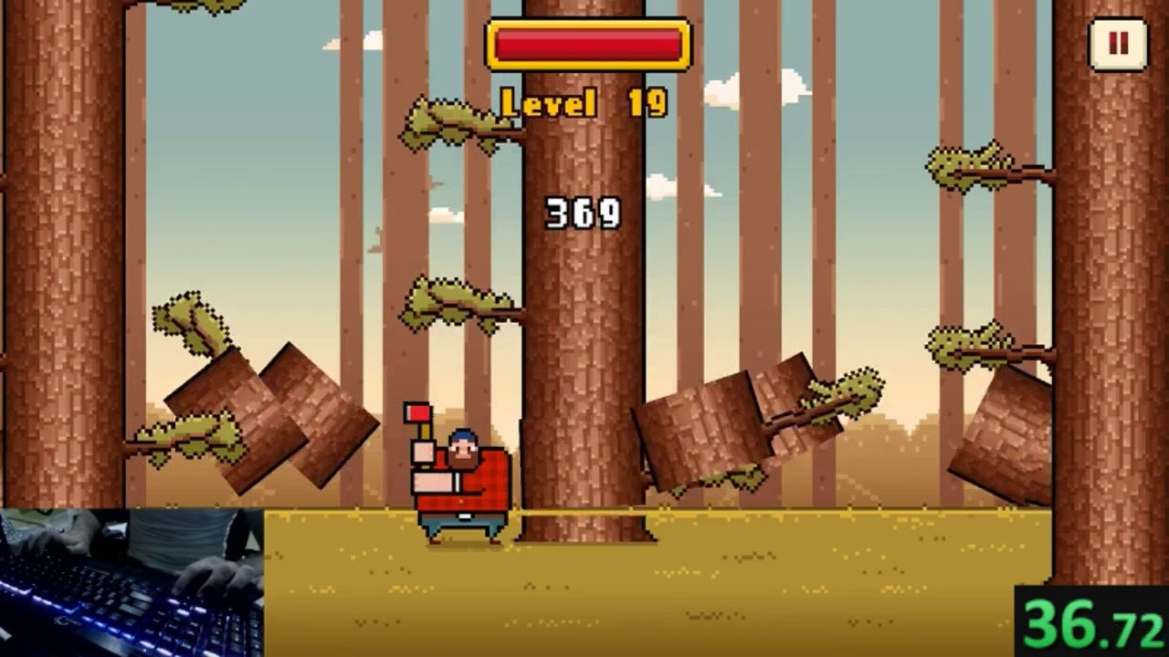 *Old WR* Timberman 500 Done In 50.02