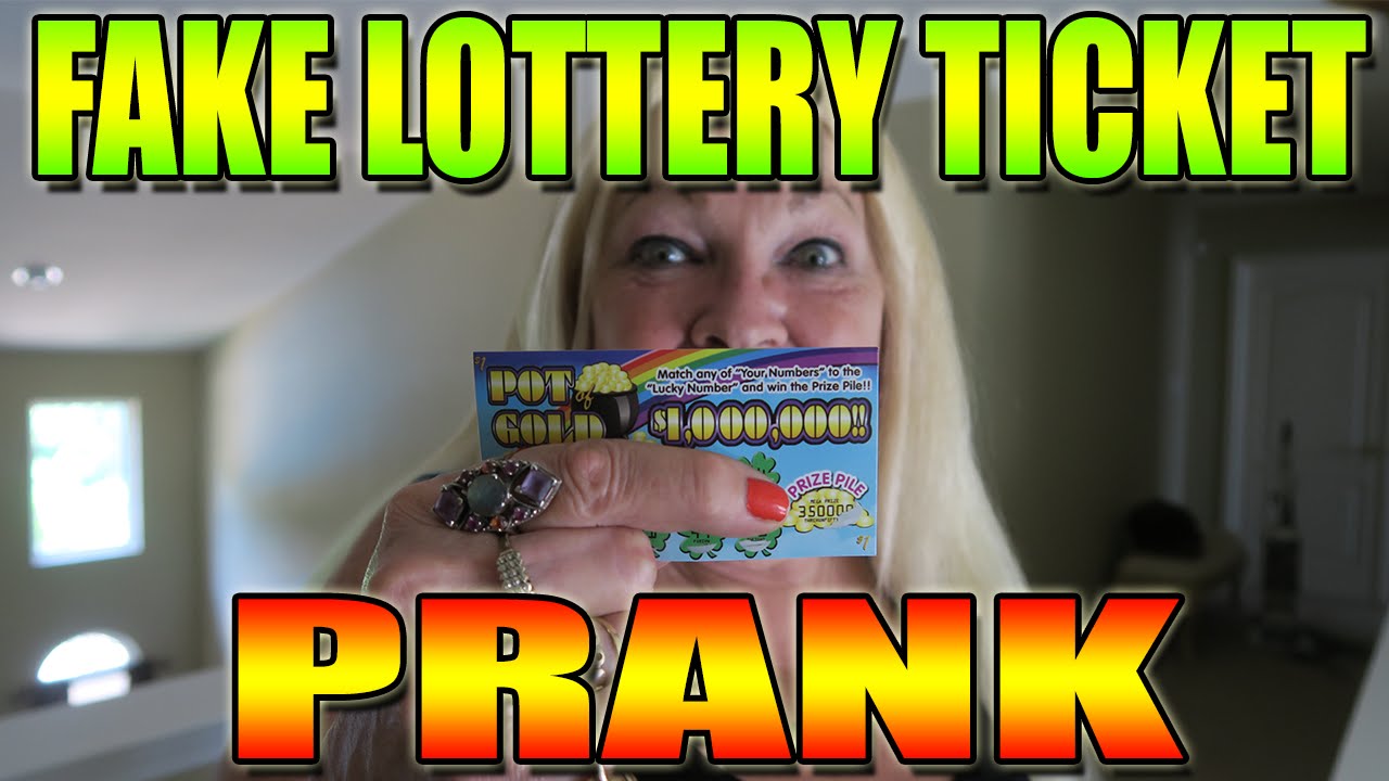 FAKE LOTTERY TICKET WINNER PRANK ON GRANDMOM