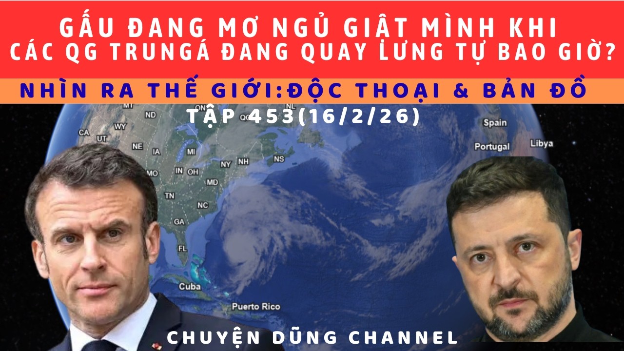 Tập 453. Các nước TrungÁ âm thầm theo tiếng gọi khác, dù vẫn gật gù khi ở Matxcova-Lời cảnh tỉnh Gấu