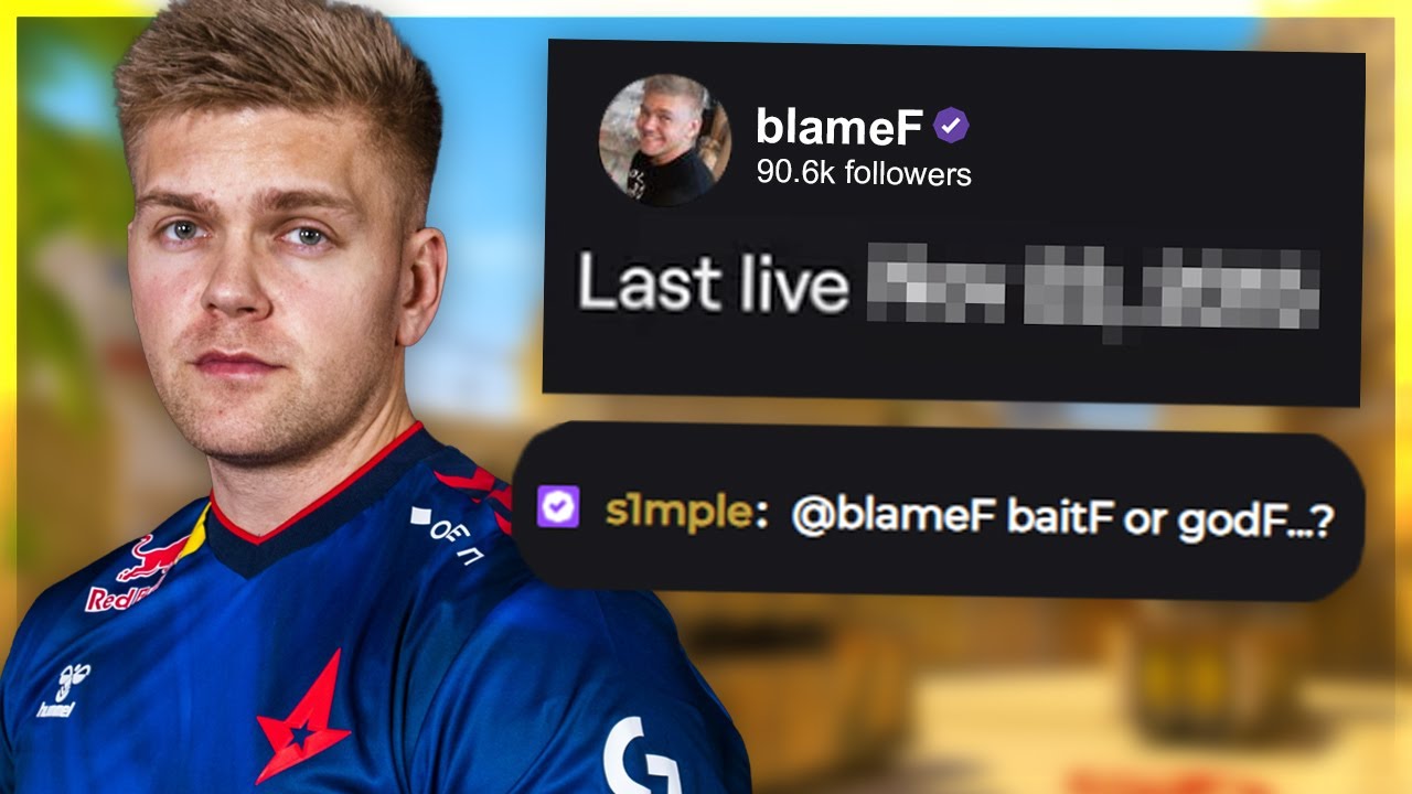 When blameF used to stream...