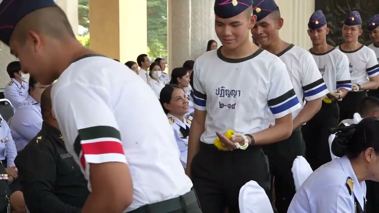 พิธีมุทิตาจิต นักเรียนเตรียมทหาร ชั้นปีที่๒ รุ่นที่๖๖
