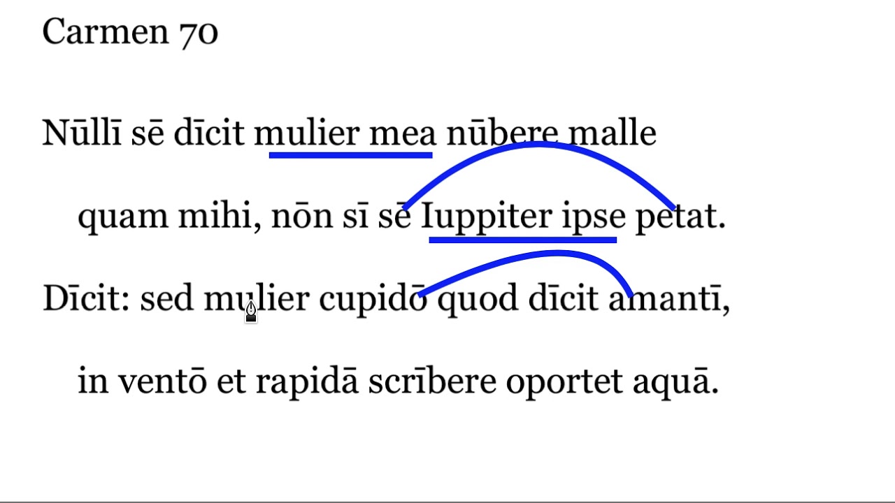 Catullus 70