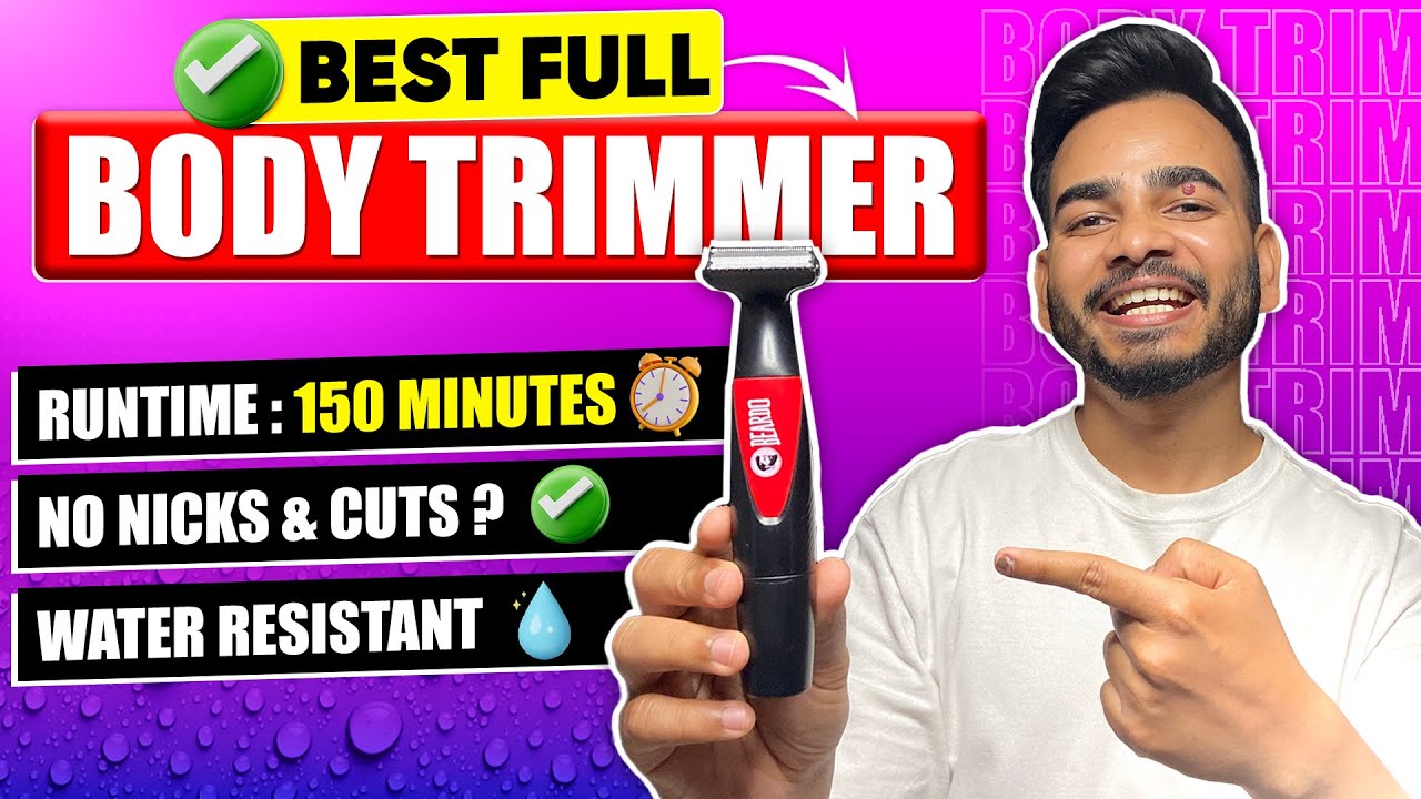 Best Body Trimmer for Men 🔥| Beardo I Blade Trimmer Review & How To Use? ✅