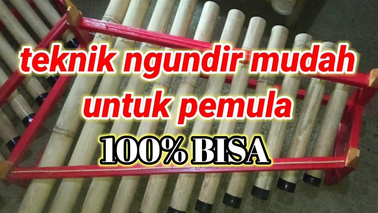 Belajar Rindik Bali Pemula || Teknik Dasar Ngundir