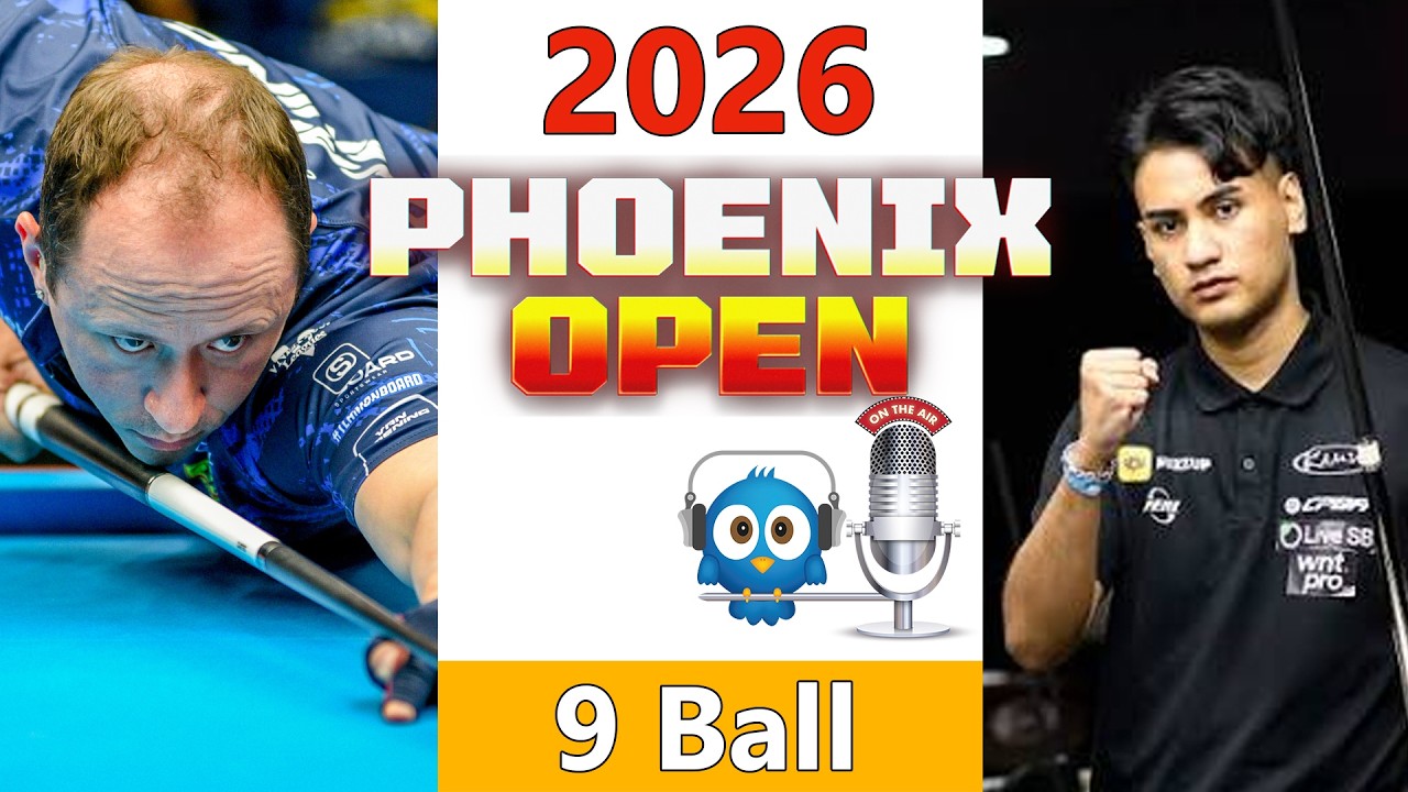 Shane Van Boening vs Robbie Capito - 9 Ball - 2026 Phoenix Open