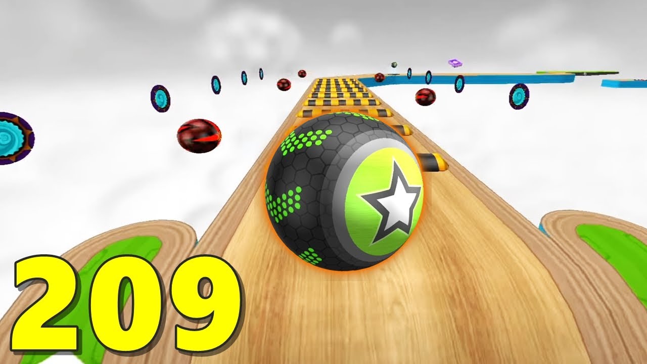 Going Balls, SpeedRun, Going Balls Portal Run Gameplay Level 758