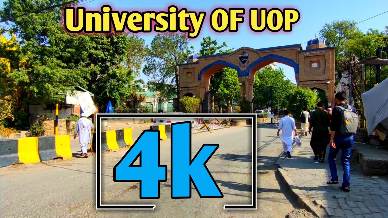 [4k] Walk around The University of Peshawar Roads Vlog | Peshawar Of Peshawar 4k travel vlog