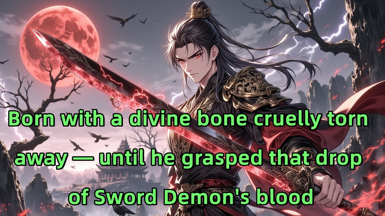 Born with a divine bone cruelly torn away — until he grasped that drop of Sword Demon's blood