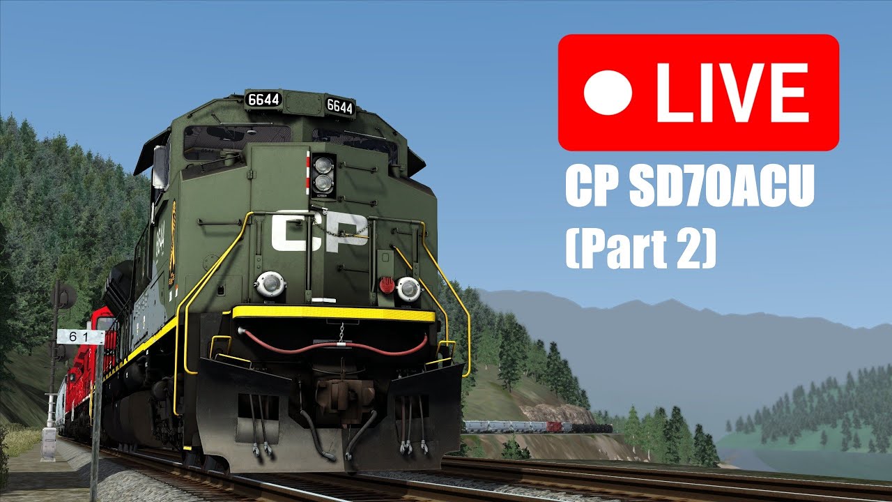 Train Sim Classic Live: Searchlight Simulations SD70ACU (Part 2)