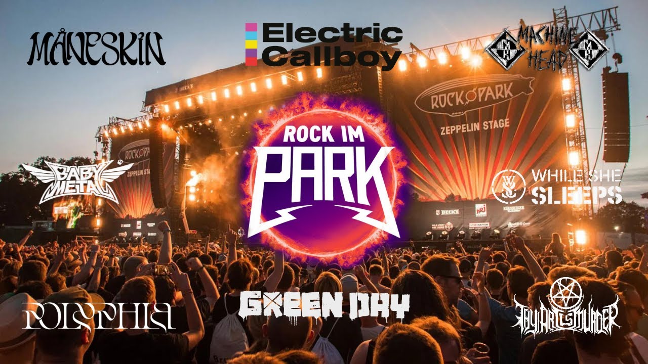 Rock Im Park 2024 Nürnberg. Electric Callboy, Green Day, Maneskin, Polyphia, Machine Head ...
