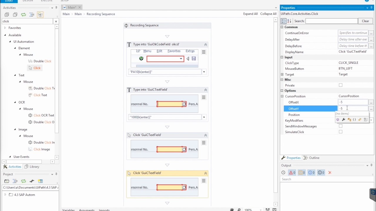 SAP Automation with UiPath