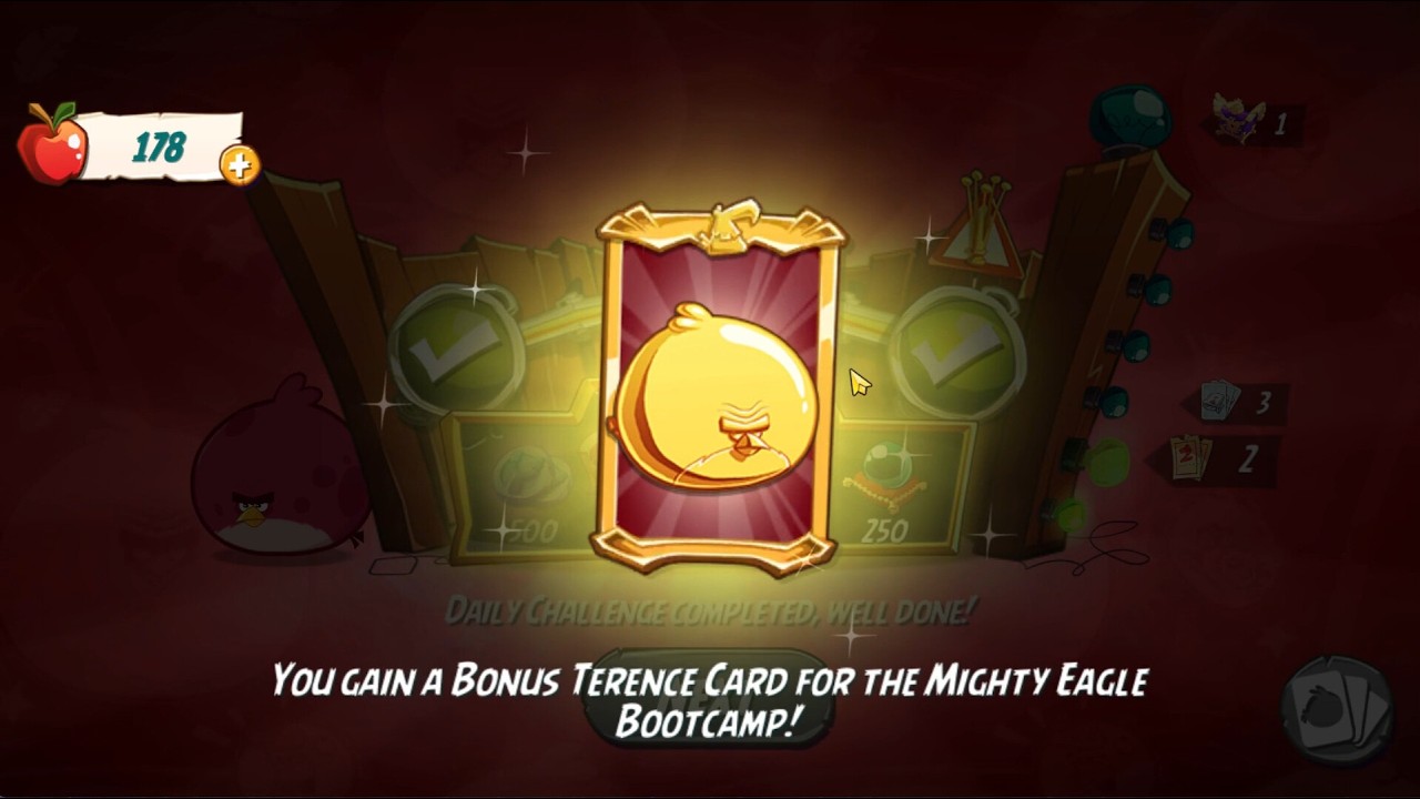 Terence Daily Challenge Today – Beating Pig Boss In Angry Birds 2! | 01/02/2026