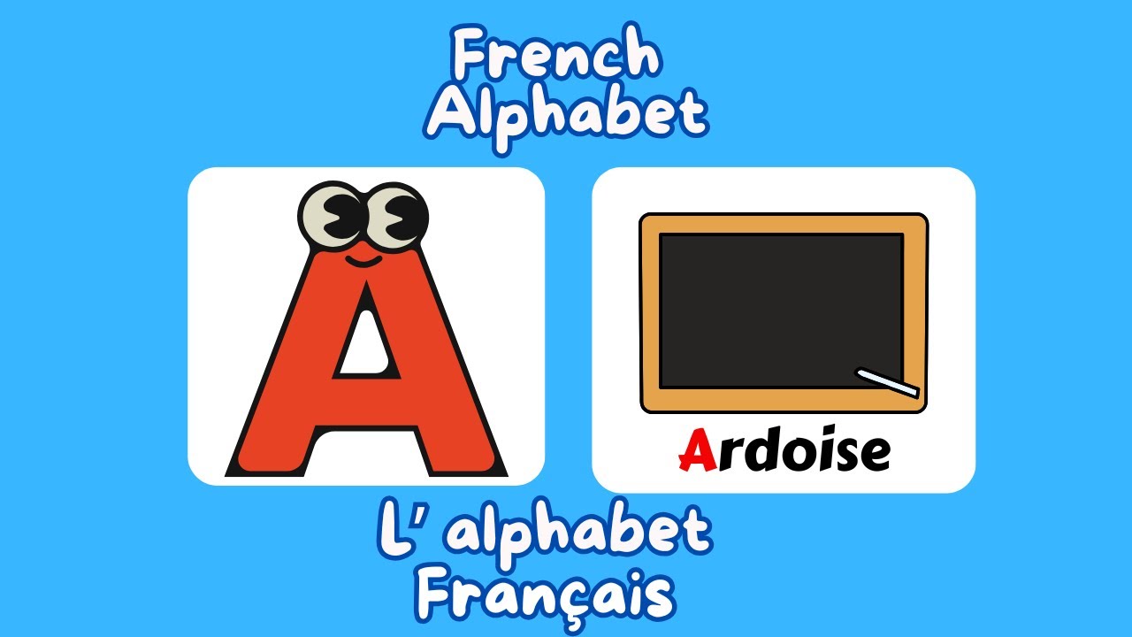 Learn French Alphabet | Apprendre l’alphabet en Français | ABC à l’école  | Vocabulaire Pour Enfants